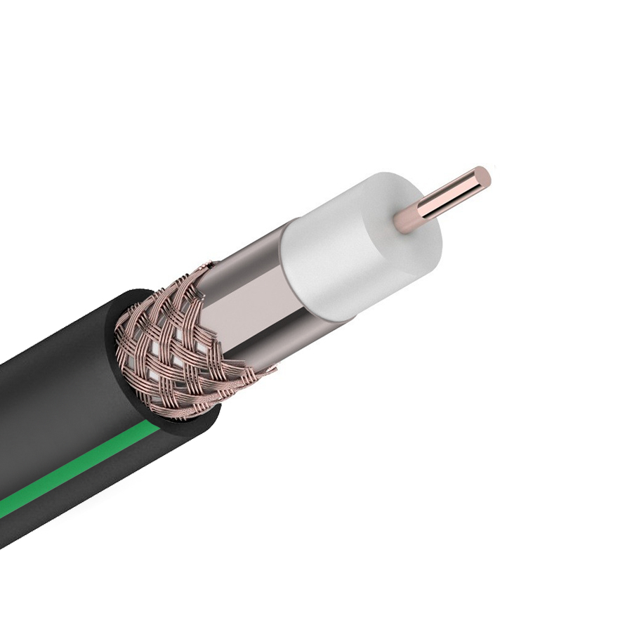 Кабель коаксиальный RG-6SAT-703B CADENA черный