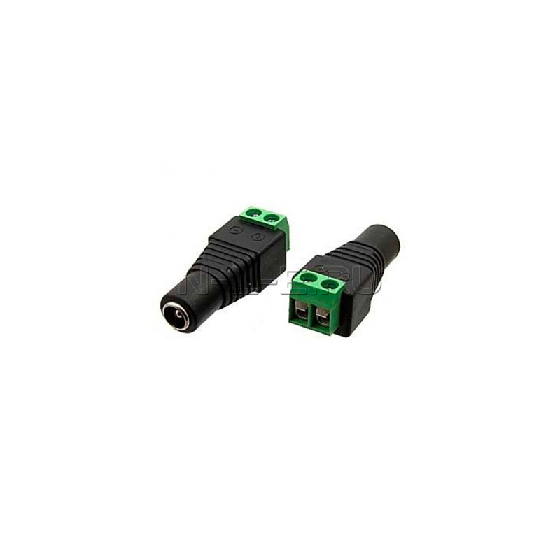 Разъем питания гнездо DC 5.5x2.1 с клеммной колодкой CADENA